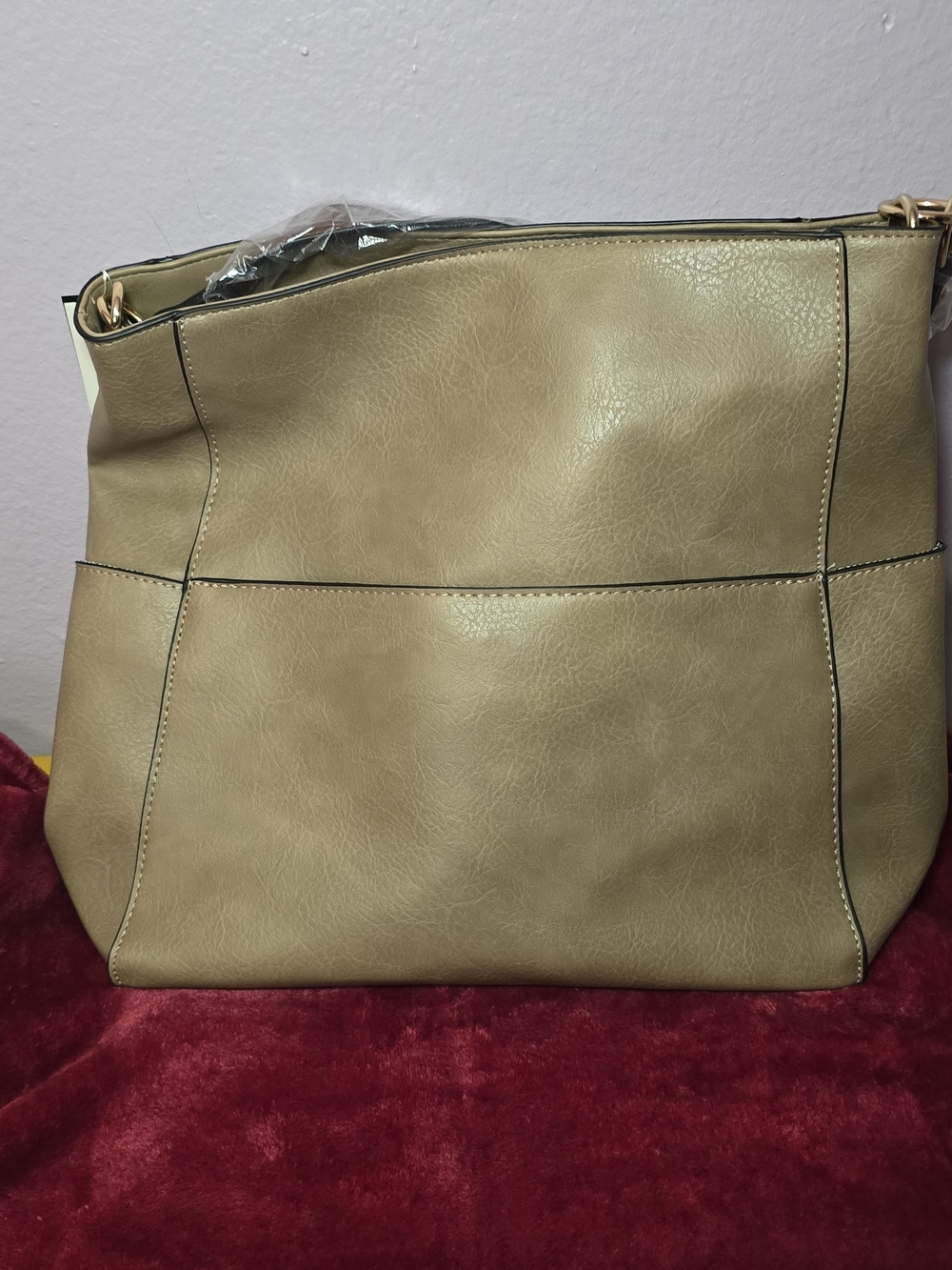 Classic Taupe Everyday Shoulder Bag - Stylish Women's Tote